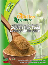Load image into Gallery viewer, Cold Milled Flax Seed 454g - Gold Top Organics