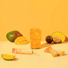 Load image into Gallery viewer, SuperBelly Mango Passion Fruit Gut-Building Hydration Powder w/Probiotics 15 Packets 60g