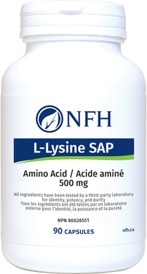 L-Lysine SAP 500mg- 90 Caps