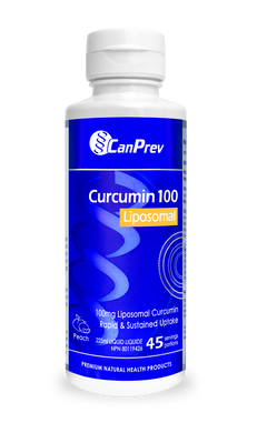 Curcumin 100 Liposomal Liquid Peach Flavour 225mL