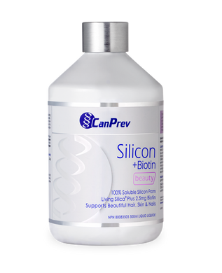 Silicon + Biotin Beauty Liquid Orange Flavour 500mL - CanPrev