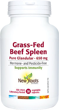 Grass-Fed Beef Spleen Pure Glandular 650mg 30VCaps