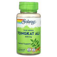 Load image into Gallery viewer, Tongkat Ali 400 mg 60VCaps - Solaray