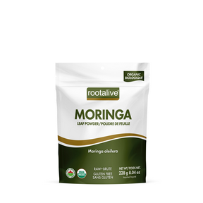 Organic Moringa Leaf Powder 228g - Rootalive