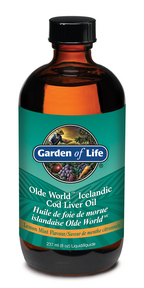 World Icelandic Cod Liver Oil Lemon-Mint 236mL