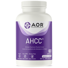 Load image into Gallery viewer, AHCC® Shiitake mushrooms mycelia extract 500mg 60Caps