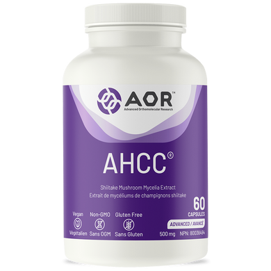 AHCC® Shiitake mushrooms mycelia extract 500mg 60Caps