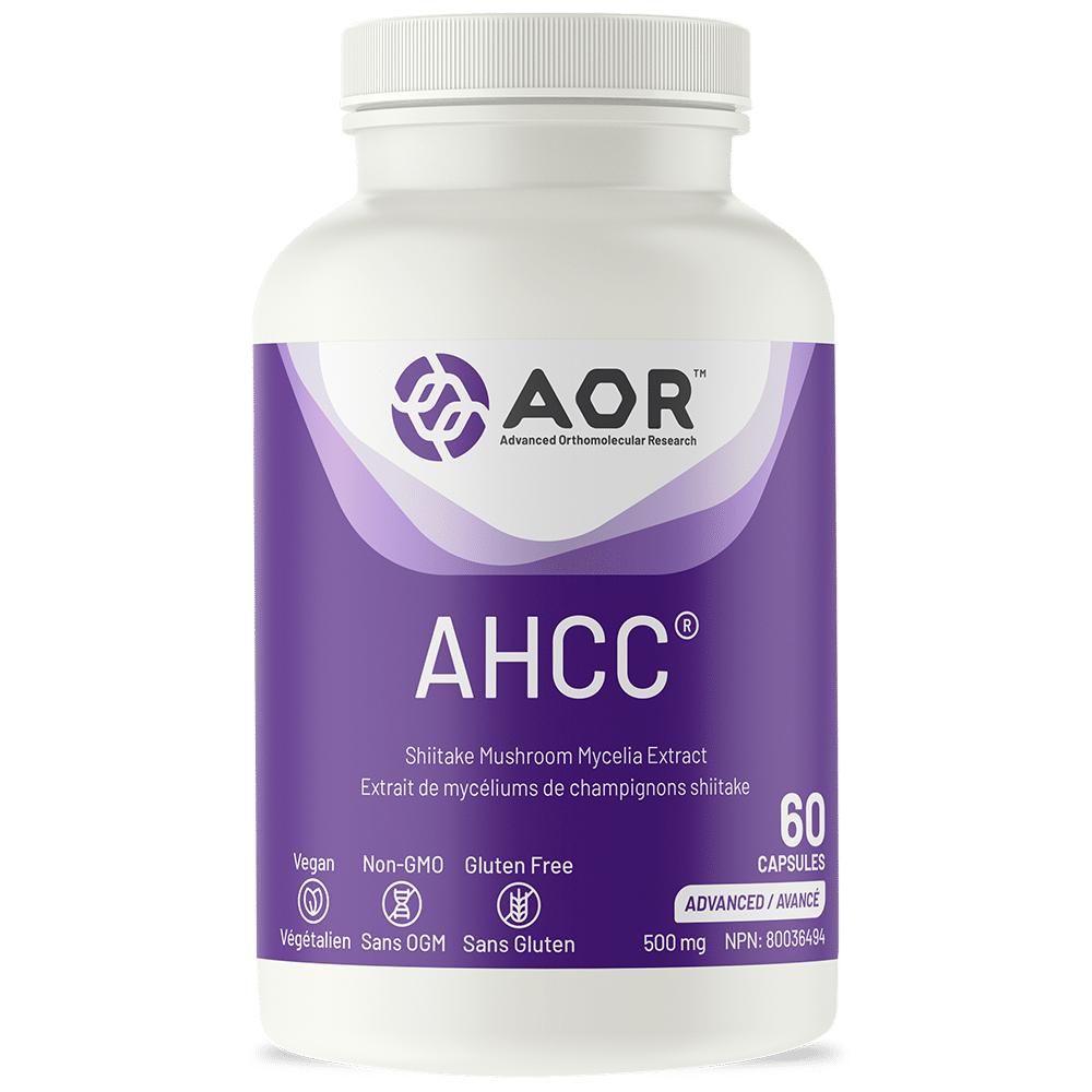 AHCC® Shiitake mushrooms mycelia extract 500mg 60Caps