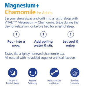 Magnesium + Chamomile Powder 120g