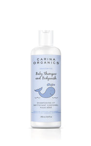 BABY Shampoo & BW Unscented 250 mL - Carina Organics