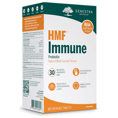 HMF Immune Probiotic 30 Chewable Tabs - Genestra