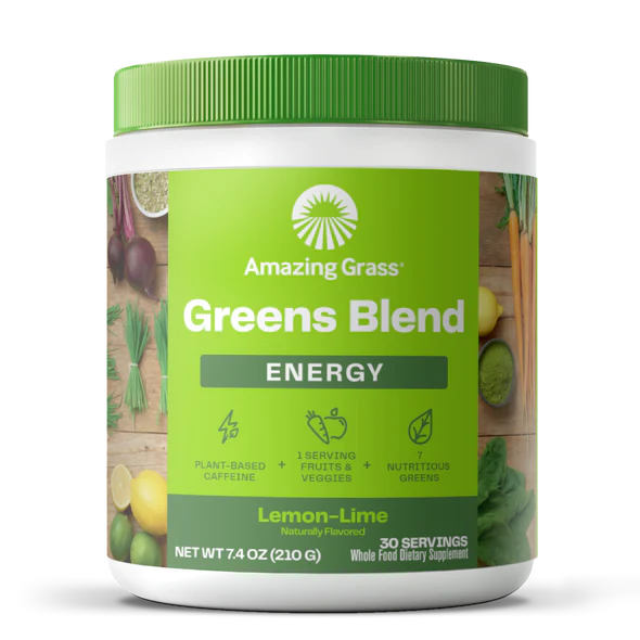 Greens Blend Energy 210g - Amazing Grass