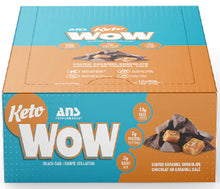 Load image into Gallery viewer, Keto WOW Individual Bar Salted Caramel Chocolate 40g - ANS Performance