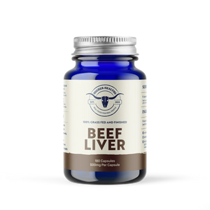 Beef Liver 100% Grass-Fed & Finished 500mg 180Caps