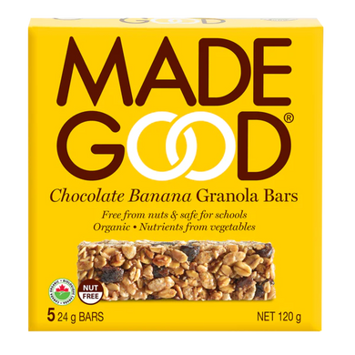Chocolate Banana Granola Single Bars - Made Good