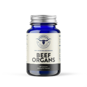 Beef Organs 100% Grass-Fed & Finished 500mg 180Caps