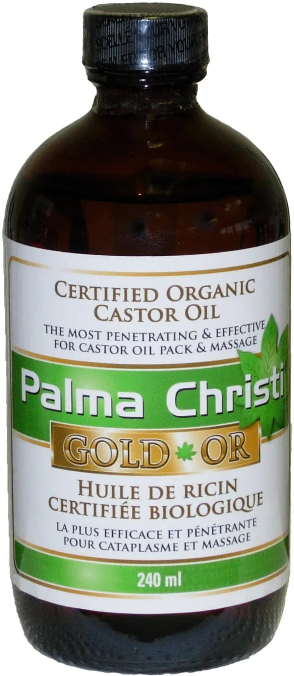 Palma Christi Gold Organic Castor Oil 240mL