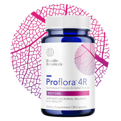 Proflora™4R Spore-Based Probiotic & Herbal Formula 30Caps - Biocidin Botanicals