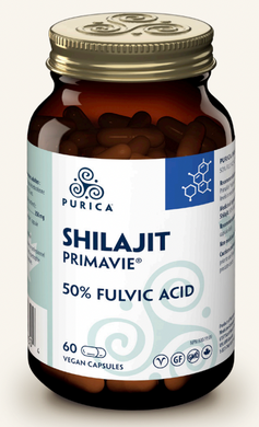 Primavie® Shilajit 50% Fulvic Acid 60VCaps (P00130)