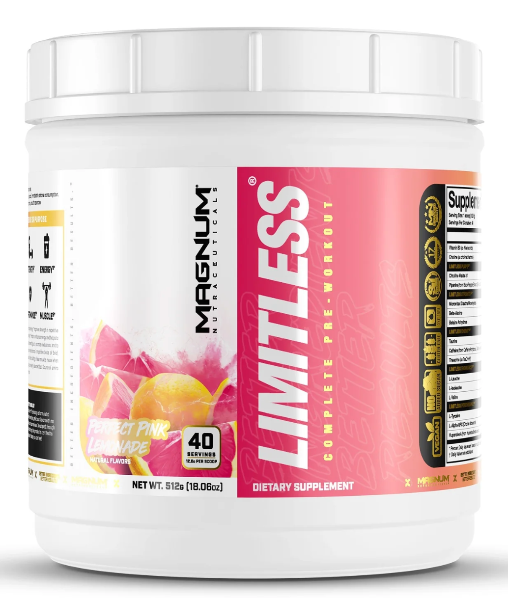 Magnum Limitless Complete Pre-Workout Powder - Magnum Nutraceuticals
