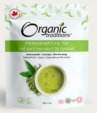 Premium Matcha Tea 100g - Organic Traditions