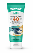 Load image into Gallery viewer, Baby Sunscreen Cream SPF 40 - Badger