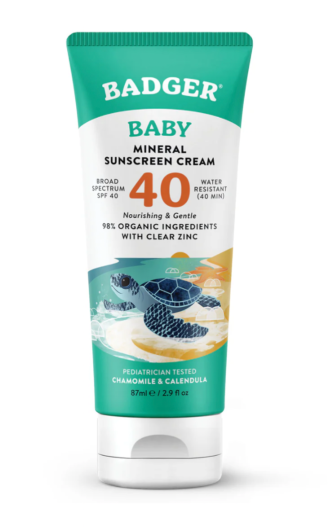 Baby Sunscreen Cream SPF 40 - Badger