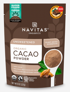 Organic Raw Cacao Powder 227g - Navitas