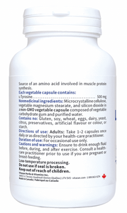 L-Tyrosine 500mg - Vitazan
