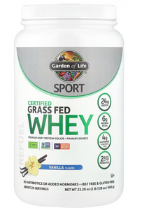 Certified Grass Fed Whey Vanilla - Garden of Life