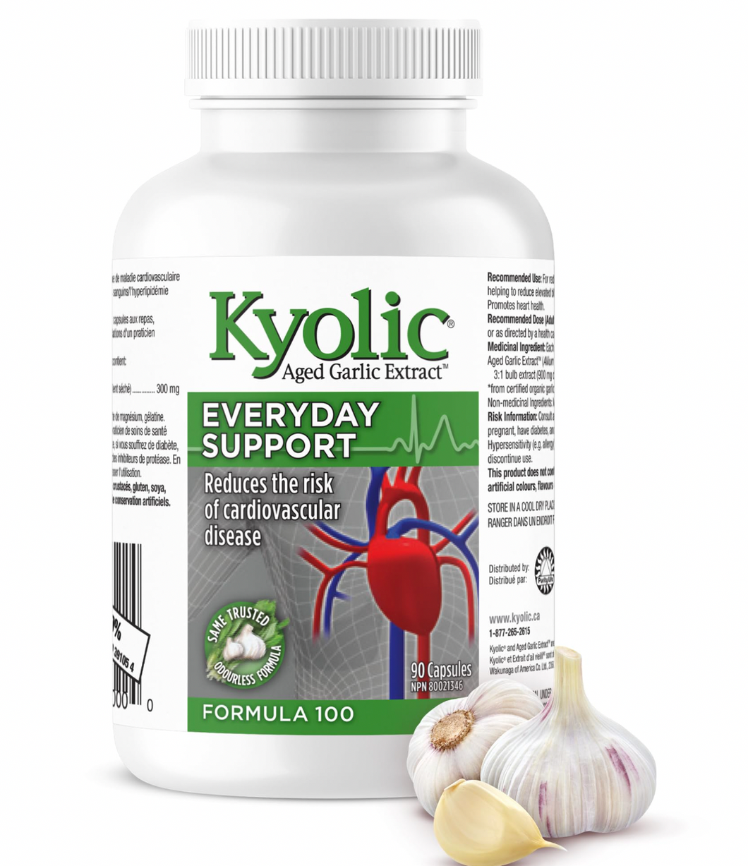 Aged Garlic Extract Everyday Support 180VCaps - Kyolic