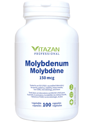 Molybdenum 150 mcg 100VCaps - Vitazan