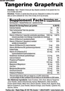 Ener-C Multivitamin Drink Mix Individual Packet 1,000mg of Vitamin C Tangerine Grapefruit