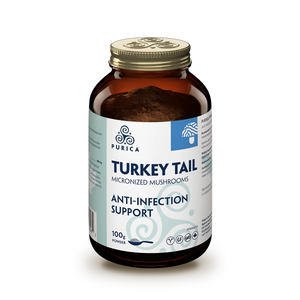 Turkey Tail Micronized Mushroom Powder 100g