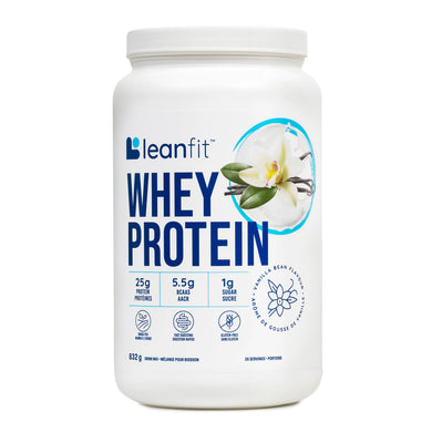 LEANFIT WHEY PROTEIN™ POWDER VANILLA 832G - Leanfit