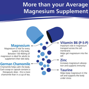 Magnesium + Chamomile 90VCaps
