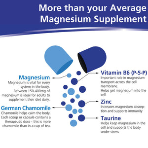 Magnesium + Chamomile Powder 120g