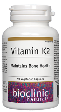Vitamin K2 100mcg 90VCaps - BioClinic Naturals