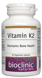 Vitamin K2 100mcg 90VCaps - BioClinic Naturals