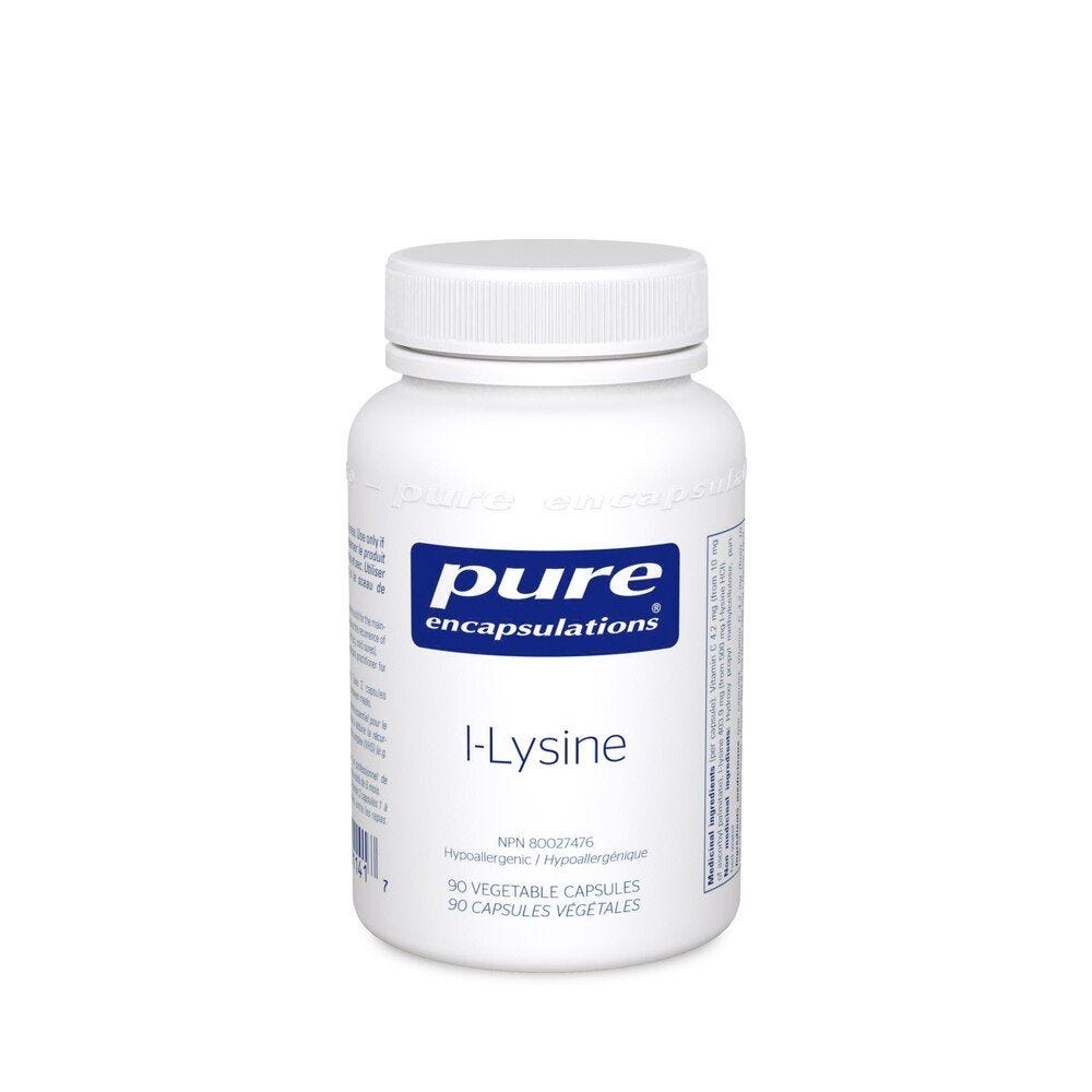 l-Lysine 90VCaps - Pure Encapsulations