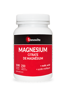 Magnesium Citrate 250mg 100Caps - Innovite