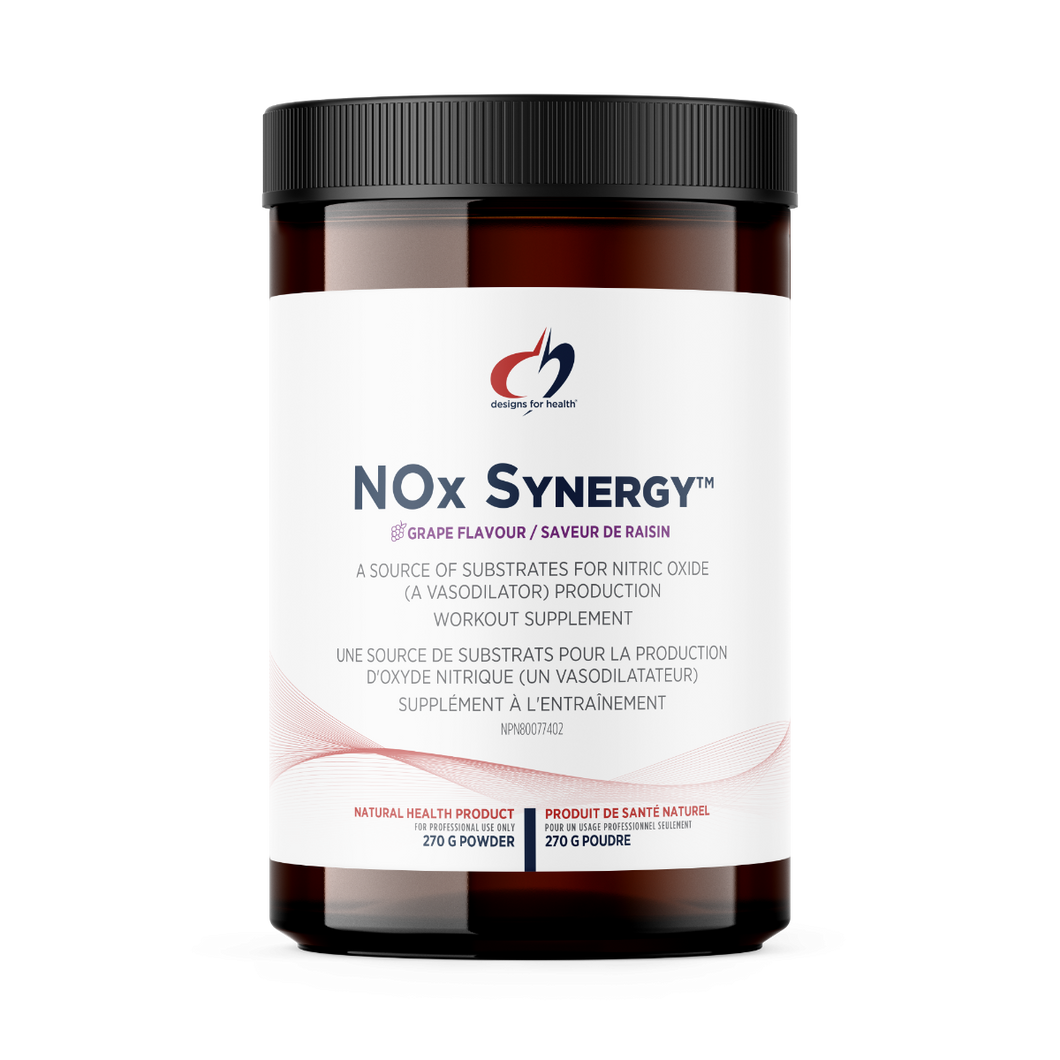 NOx Synergy™ Pre Workout Powder Grape 270g