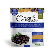 Load image into Gallery viewer, Maca for Men with Probiotics Powder 150g - Organic Traditions