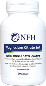 Magnesium Citrate SAP with L-Taurine 90Caps - NFH