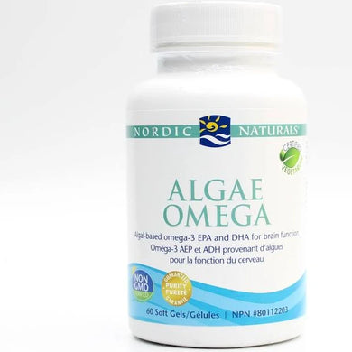 Algae Omega 60SGels - Nordic Naturals