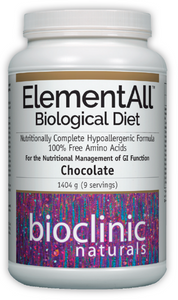 ElementAll Biological Diet Chocolate Powder 1404g - BioClinic Naturals