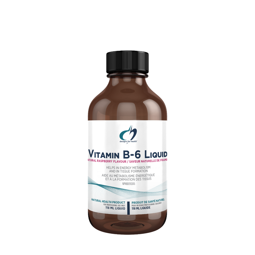 Vitamin B-6 Liquid Raspberry 118mL