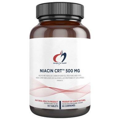 Niacin CRT™ 500mg 60Tabs - Designs for Health