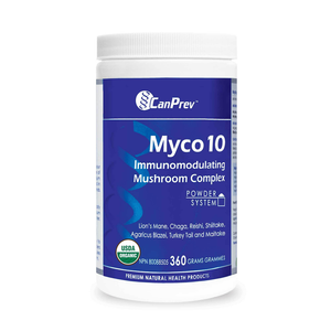 Myco10 Immunomodulating Mushroom Complex Powder 360g - CanPrev