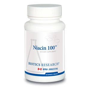 Niacin 100 150Caps - Biotics Research